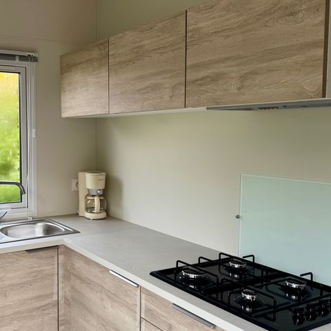 BUNGALOW 4 personnes - Mobil home Premium- 27 m² - 2 chambres-  TV