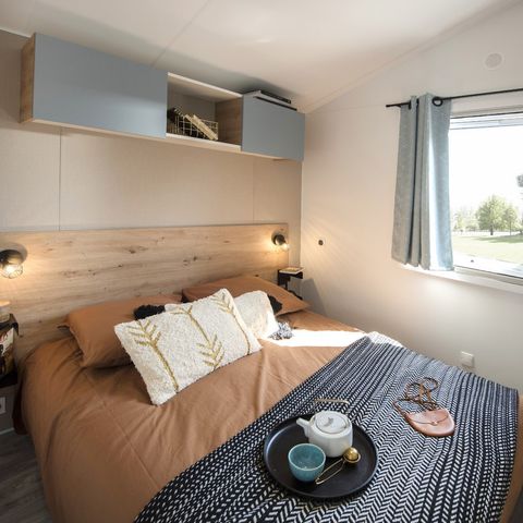 BUNGALOW 4 personnes - Mobil home Premium- 27 m² - 2 chambres-  TV