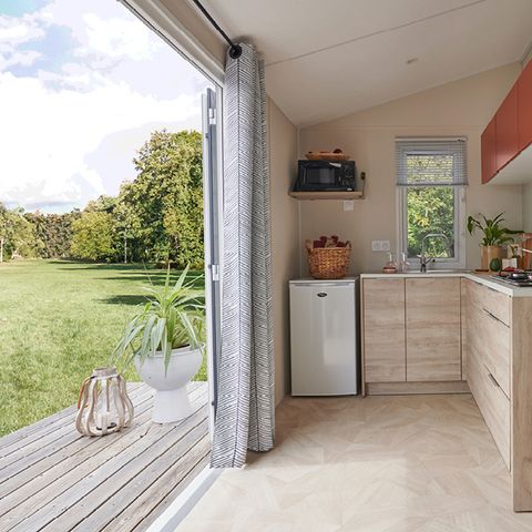 BUNGALOW 4 personnes - Mobil home Premium- 27 m² - 2 chambres-  TV