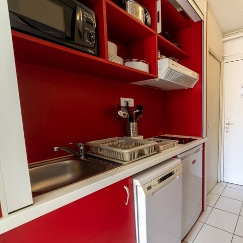 APPARTEMENT 4 personnes -  "Vue port" 1 Pièce - Accueil lit bébé impossible