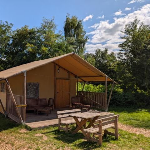 TENTE TOILE ET BOIS 6 personnes