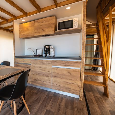 TENTE 4 personnes - Tente loft safari Premium à deux chambres (2+2)