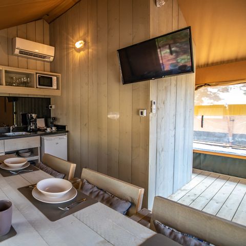 TENTE 6 personnes - Tente à deux chambres (2+4)