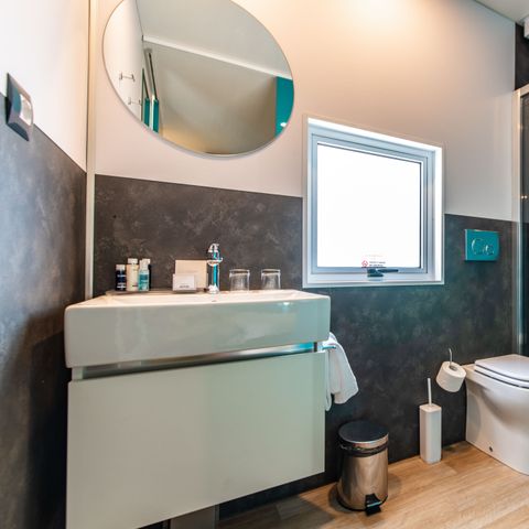 Mobilhome 5 personnes - Camping Villa première ligne à la mer