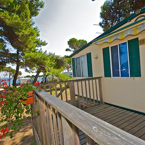 Mobilhome 5 personnes - Mobil-home de deux chambres côté mer