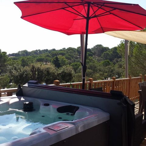 Mobilhome 4 personnes - Ramatuelle - VIP Cap Deseo - 34 m²- - Vue Mer et Jacuzzi