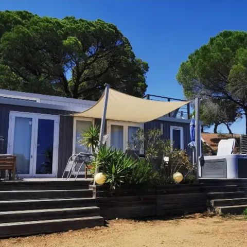 Mobilhome 4 personnes - Ramatuelle - VIP Cap Deseo - 34 m²- - Vue Mer et Jacuzzi