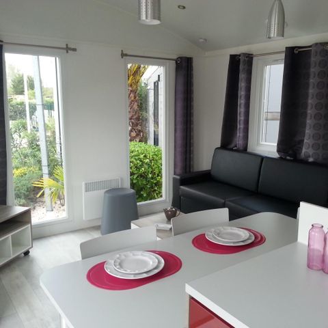 Mobilhome 6 personnes - Ramatuelle - Cap Deseo 34 m² - Vue Mer et Jacuzzi