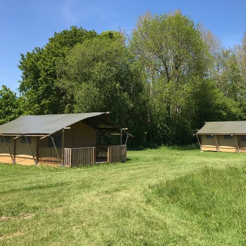 TENTE TOILE ET BOIS 6 personnes