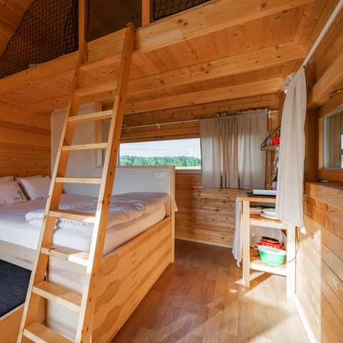 CHALET 4 personnes - /HIS, toilettes et lavabo privés, 22m2