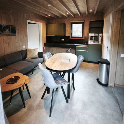 LODGE 4 personnes - Ecolodge convivial l 4 personnes