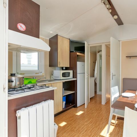 BUNGALOW 4 personnes - Mobil-Home Classique Campanule - 2 ch. - TV