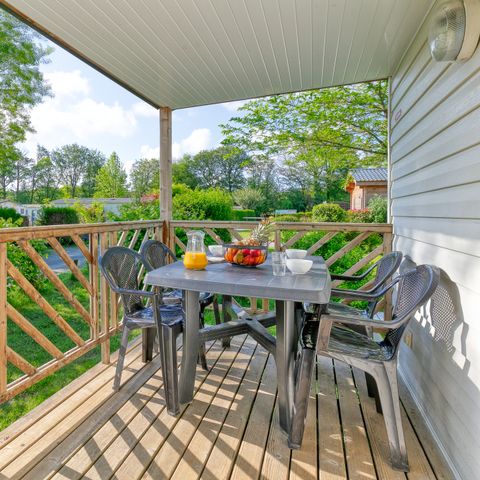 BUNGALOW 4 personnes - Mobil-Home Classique Campanule - 2 ch. - TV