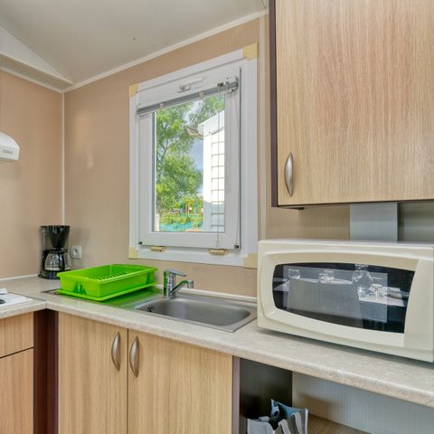 BUNGALOW 4 personnes - Mobil-Home Classique Campanule - 2 ch. - TV