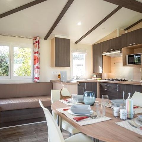 BUNGALOW 4 personnes - Cottage Grand Confort Maldives 32m² - 2 chambres / TERRASSE EN BOIS COUVERTE