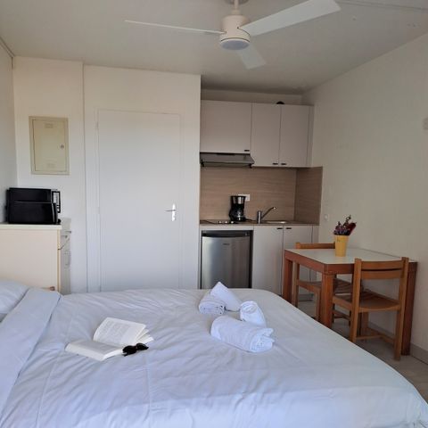 APPARTEMENT 2 personnes - 1 pièce - accueil lit bébé impossible