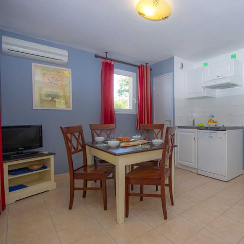 MAISON 4 personnes - 2 PIECES 4 PERSONNES BALCON