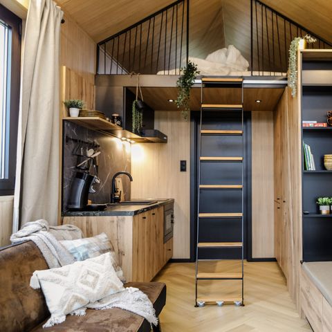 Tiny house 3 personnes - Lieu : Waarde - Luxe