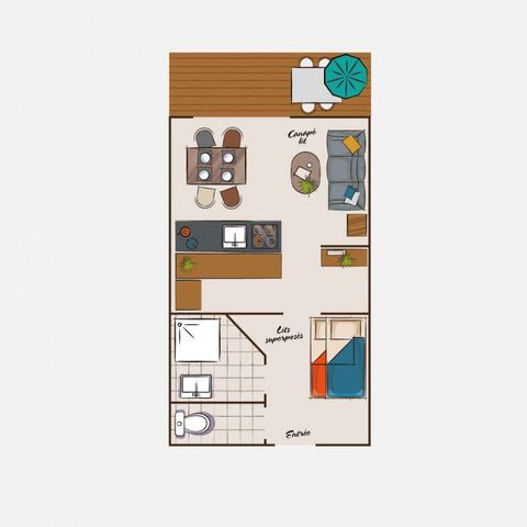 STUDIO 4 personnes - Studio Famille