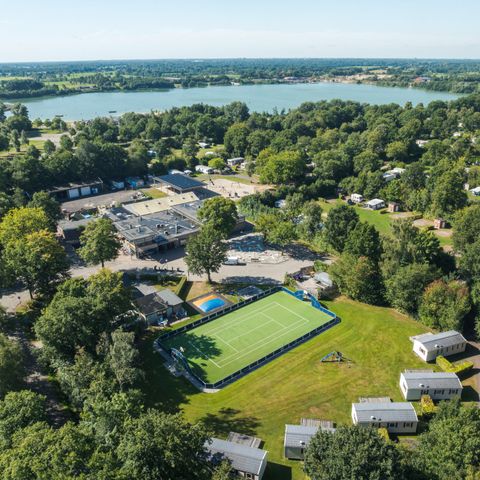 TENTE TOILE ET BOIS 5 personnes - Lodge de glamping avec sanitaires privés
