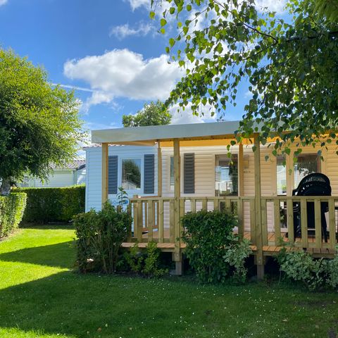 BUNGALOW 6 personnes - Mobil home - 3 chambres - terrasse couverte