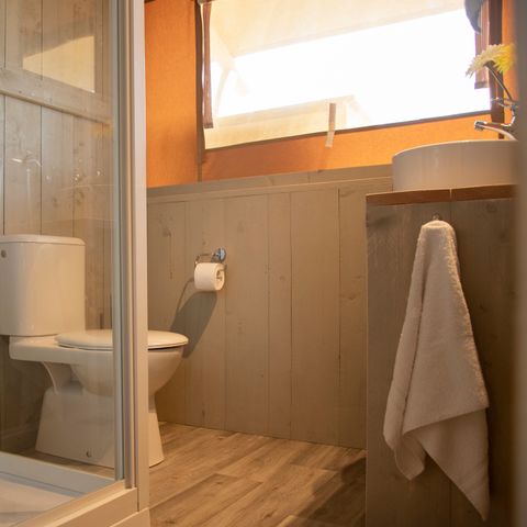TENTE TOILE ET BOIS 6 personnes - Confort