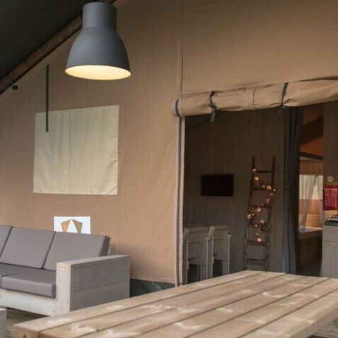 TENTE TOILE ET BOIS 6 personnes - Confort