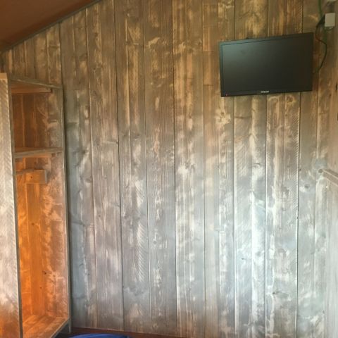 TENTE TOILE ET BOIS 7 personnes - De Luxe 