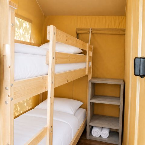 TENTE TOILE ET BOIS 4 personnes - Confort