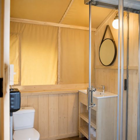 TENTE TOILE ET BOIS 4 personnes - Confort