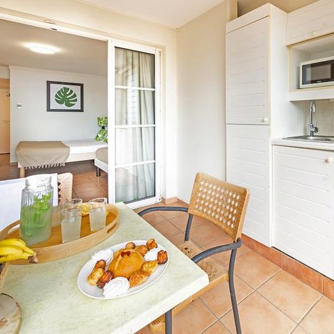 Studio 3 personnes - 3 personnes - Terrasse - Climatisé