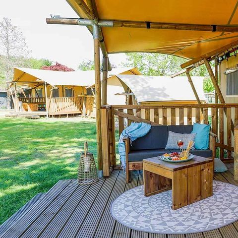TENTE TOILE ET BOIS 5 personnes - Duin Lodge