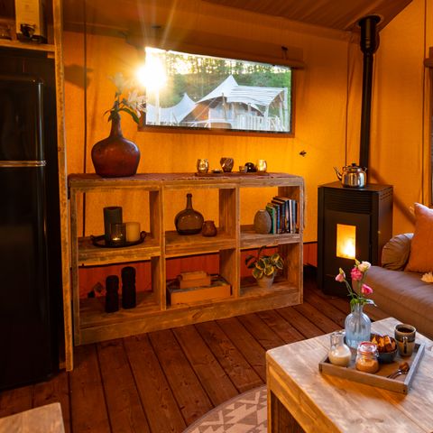 TENTE TOILE ET BOIS 5 personnes - Duin Lodge
