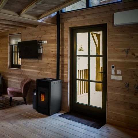 MAISON 2 personnes - Maison Heyde avec bain à remous