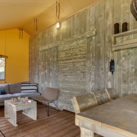TENTE TOILE ET BOIS 6 personnes - Duin Lodge