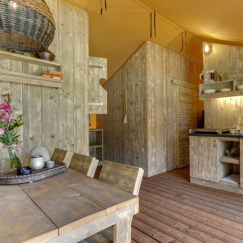 TENTE TOILE ET BOIS 6 personnes - Duin Lodge