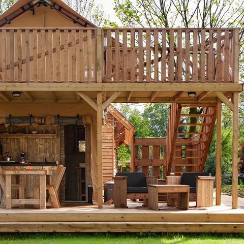 TENTE TOILE ET BOIS 2 personnes - Bos Lodge Junior