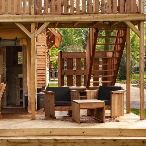 TENTE TOILE ET BOIS 2 personnes - Bos Lodge Junior