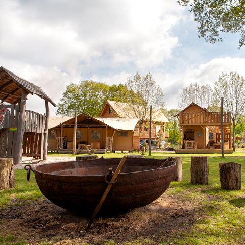 TENTE TOILE ET BOIS 2 personnes - Bos Lodge Junior