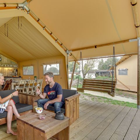 TENTE TOILE ET BOIS 6 personnes - Bos Lodge