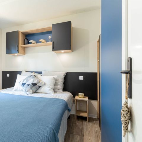 Tente en toile et en bois 6 personnes - Sunêlia Luxe Lodge 3 chambres 2 salles de bain - Draps fournis