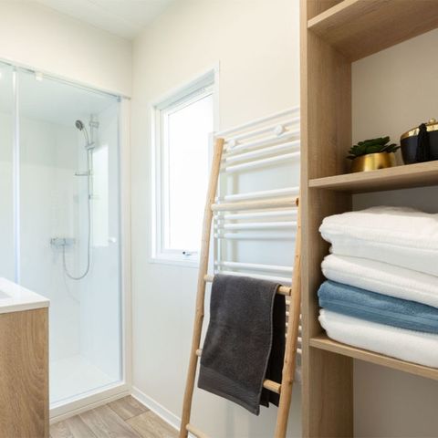 Tente en toile et en bois 6 personnes - Sunêlia Luxe Lodge 3 chambres 2 salles de bain - Draps fournis