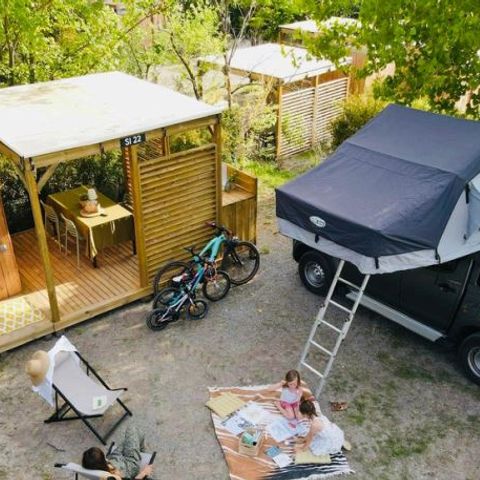 Emplacement - Emplacement Luxe Sanitaire Individuel + Garden Pack