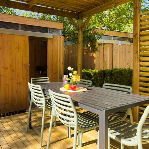 Emplacement - Emplacement Luxe Sanitaire Individuel + Garden Pack
