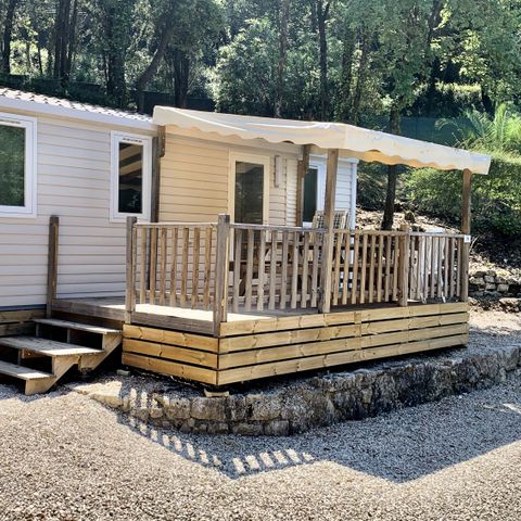 Mobilhome 8 personnes - Confort 4 Pièces 6/8 personnes Climatisé + TV