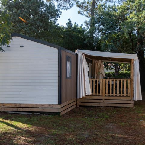 BUNGALOW 8 personnes - Tribu CONFORT Climatisé - Bord Canal