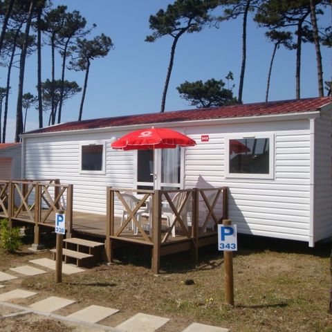 BUNGALOW 7 personnes - MOBIL HOME MARTE 7 PERS, 34m2, 4 pieces, 3 chambres