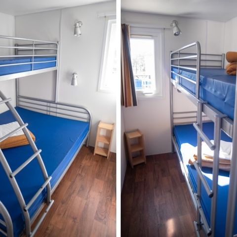 BUNGALOW 7 personnes - MOBIL HOME MARTE 7 PERS, 34m2, 4 pieces, 3 chambres