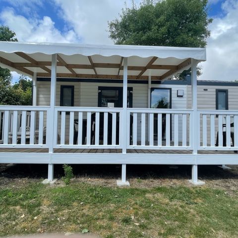 BUNGALOW 5 personnes - SAM - COTTAGE CONFORT 2ch/ 4/5p - 30m² - Terrasse couverte