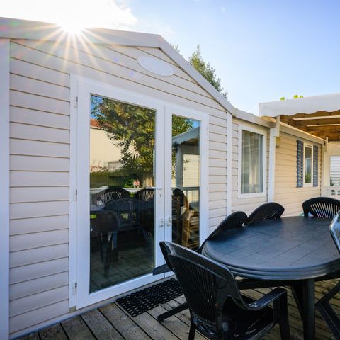 BUNGALOW 6 personnes - DIM - LOISIR CONFORT 3ch/ 6p - 36m² - Terrasse couverte